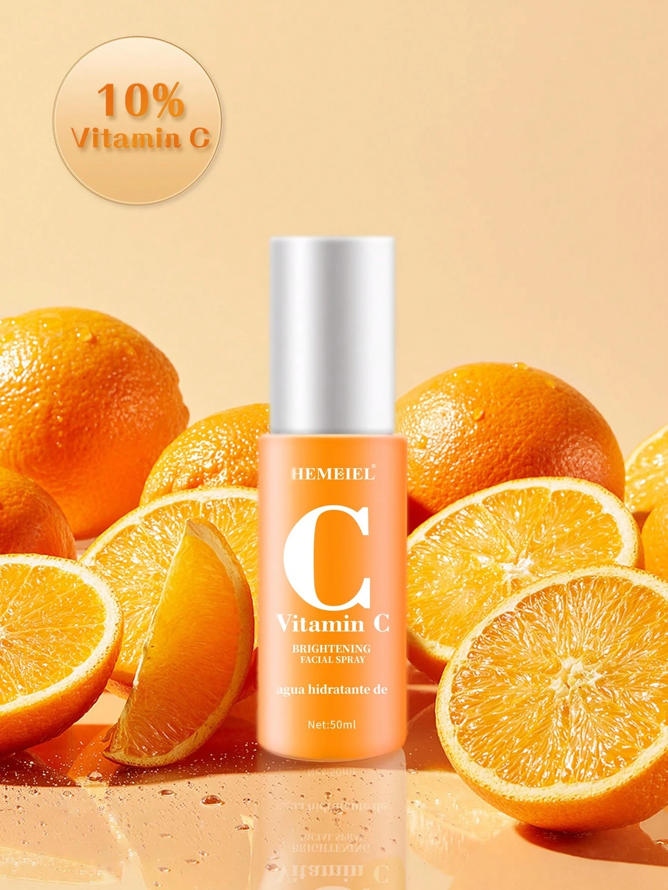 SHEIN HEMEIEL Vitamin C & Collagen Moisturizing And Brightening Facial Spray