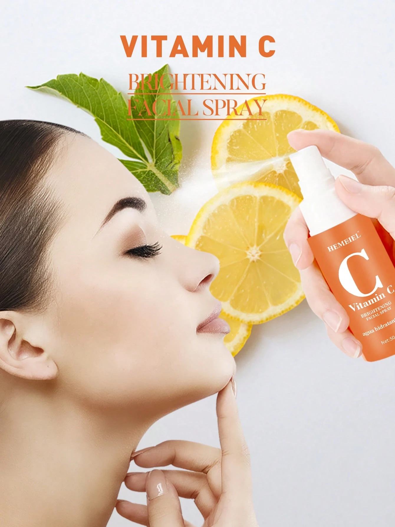 SHEIN HEMEIEL Vitamin C & Collagen Moisturizing And Brightening Facial Spray