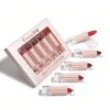 SHEIN Matte Lipstick Kit, 5Pcs Moisturizing Lipstick Kit Lipstick Makeup Set