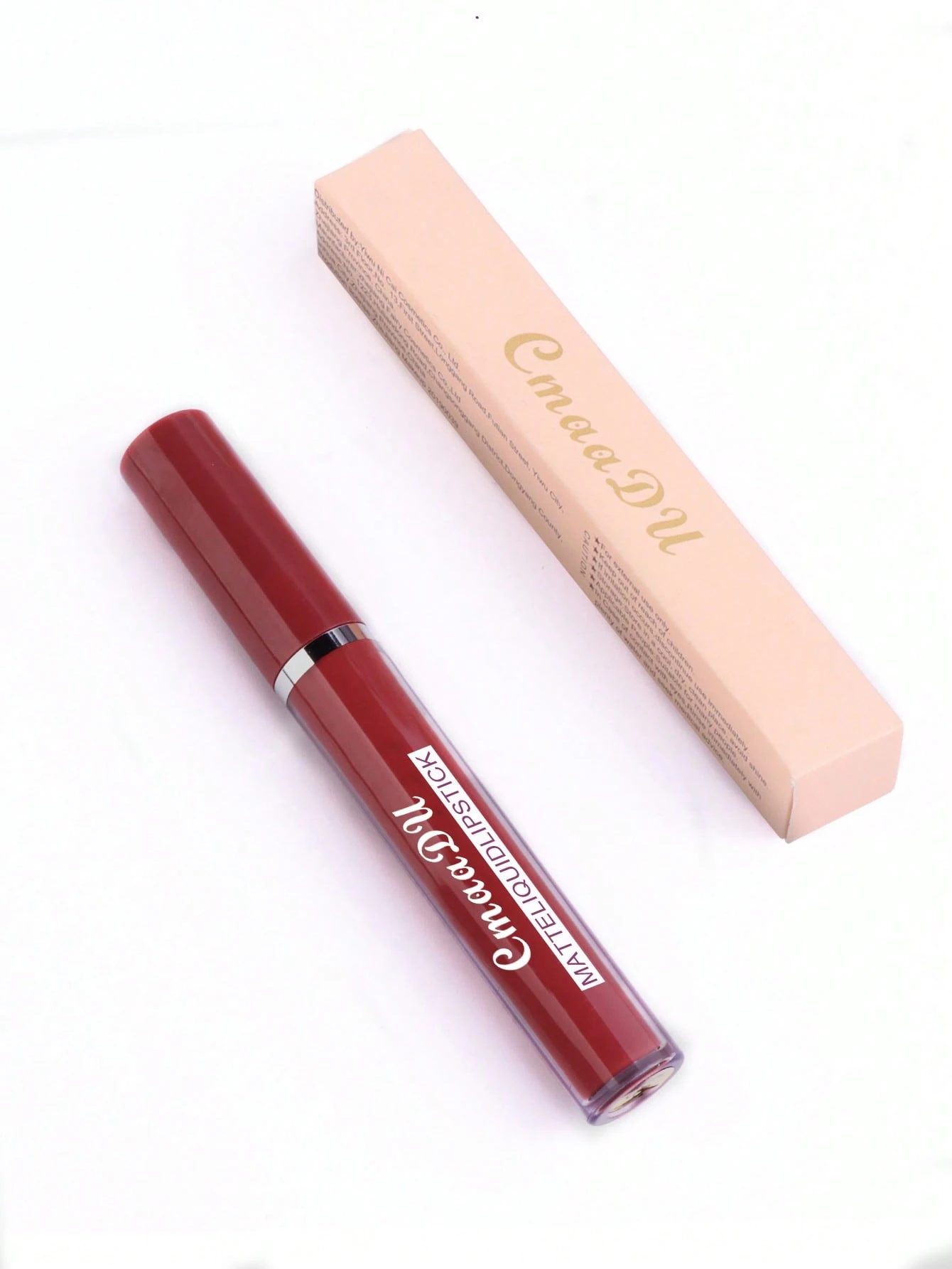 SHEIN Matte Liquid Lipstick, Long-lasting Waterproof Non-stick Cup Lip Gloss Lip Cream
