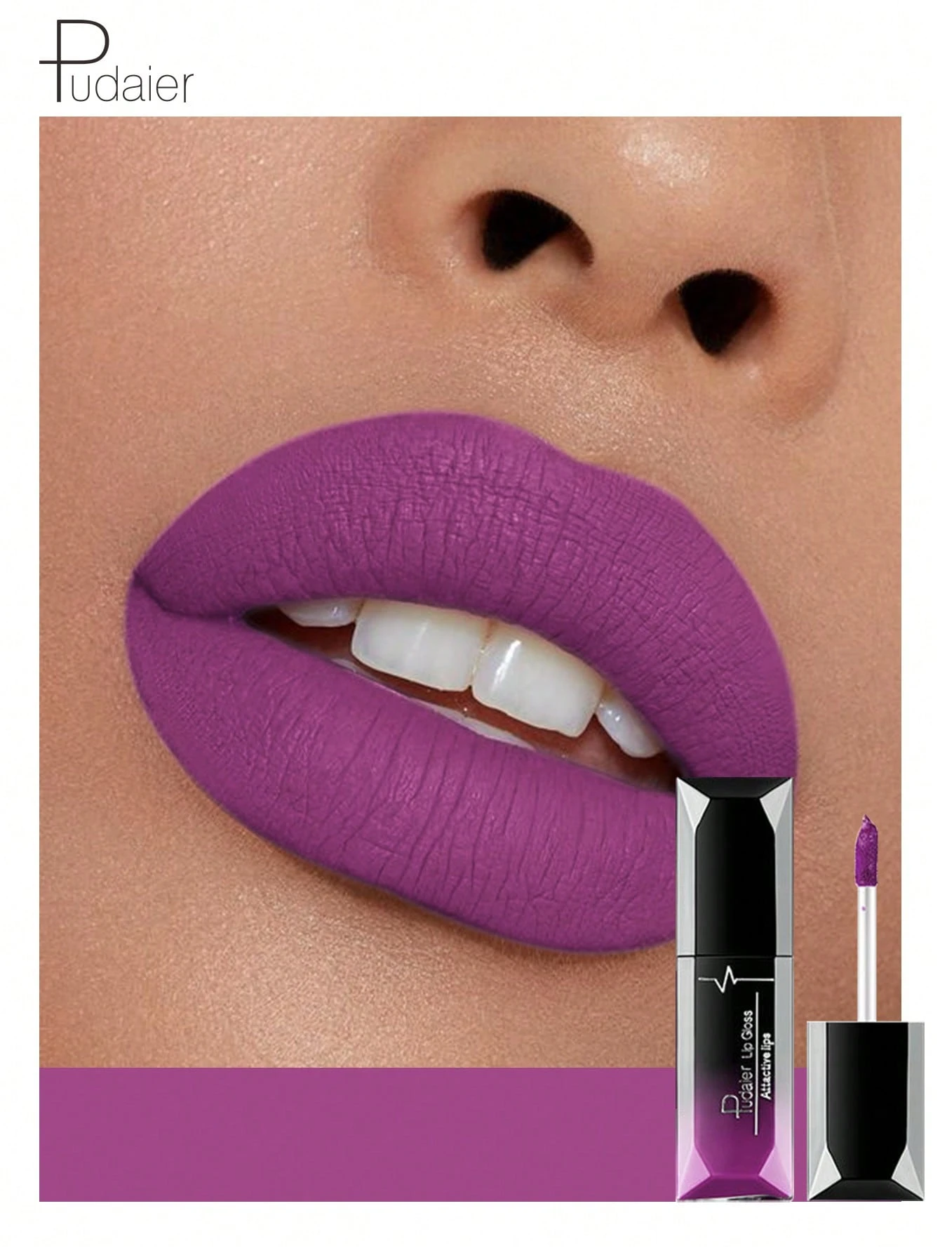 SHEIN Pudaier Matte Mist Liquid Lipstick,Long-Wearing Matte Lip Gloss