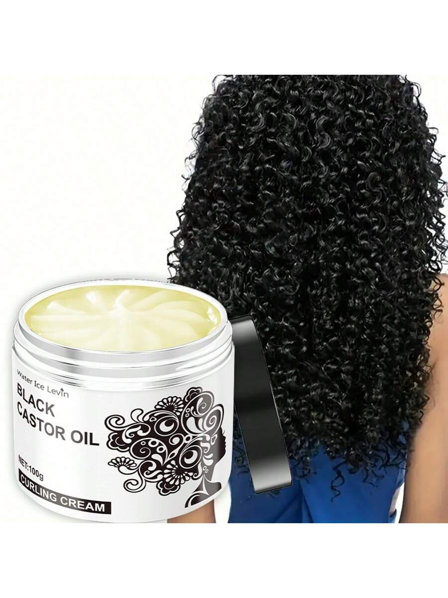 SHEIN Black Castor Oil Curl Cream