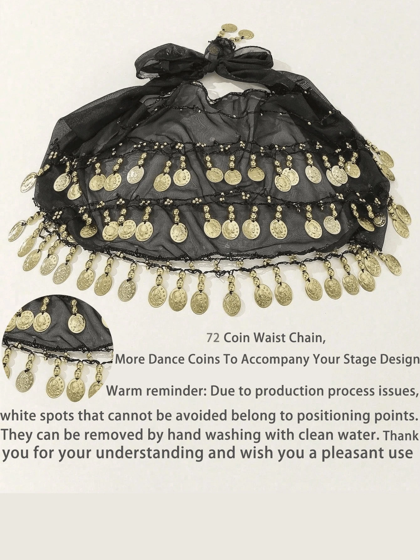 SHEIN Belly Dancing Waist Chain Costume