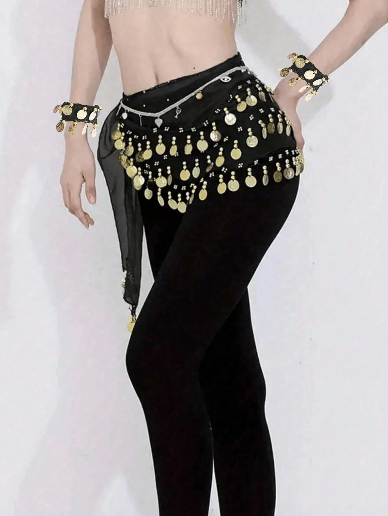SHEIN Belly Dancing Waist Chain Costume