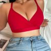 SHEIN Plus Size Wireless & Unpadded Bra
