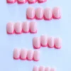 SHEIN French Short Square Press On Nails