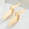 SHEIN 2 Large Fashion Exaggerated Sexy Lightning-Shaped Gothic Oversized Earrings