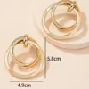 SHEIN Round Drop Earrings