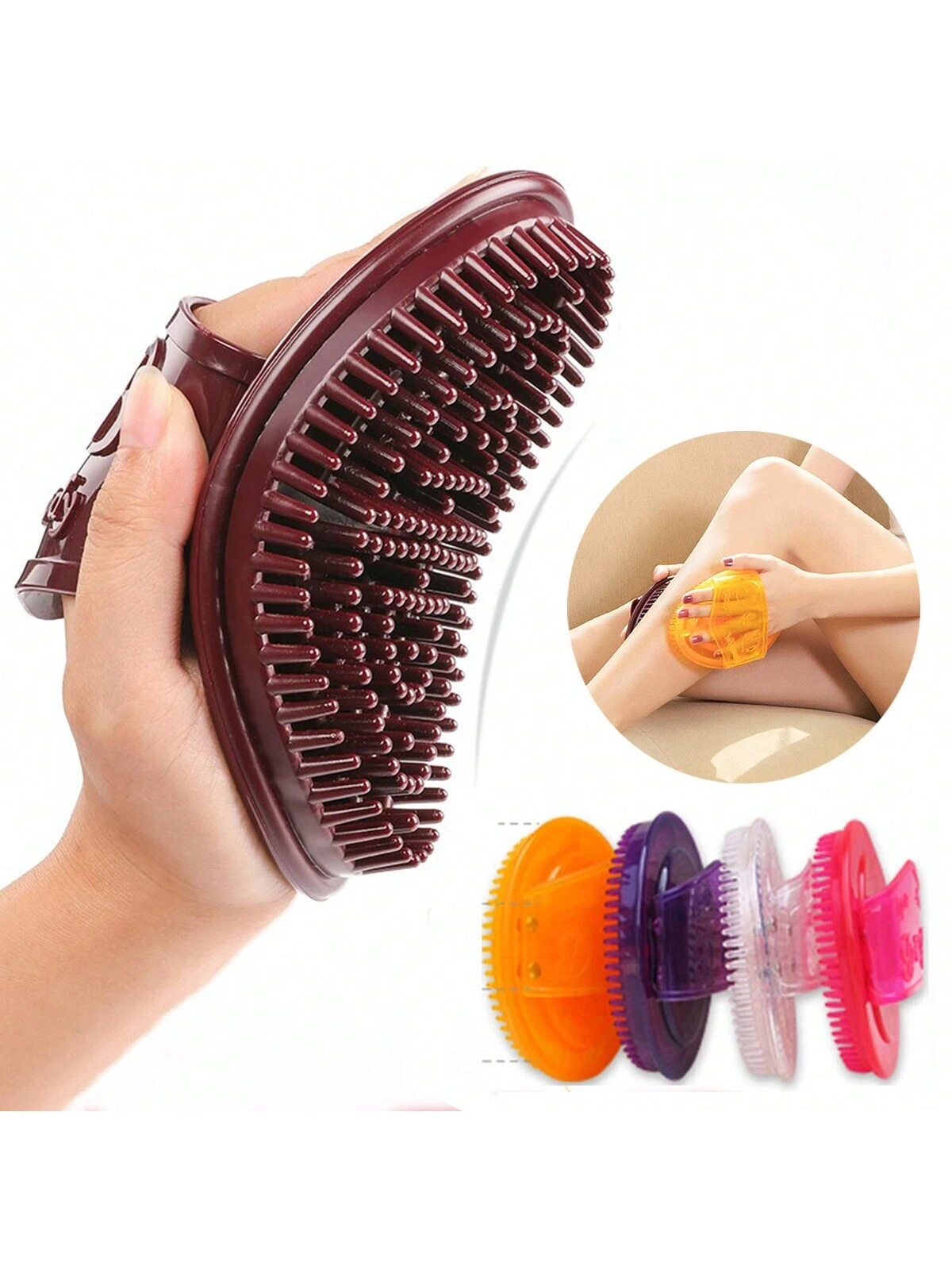 SHEIN Body Meridians Brush Universal Body Parts Massage