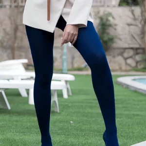 SHEIN Multi-Color Velvet Stretchy Tights, Vintage Velvet Leggings