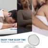 SHEIN 3pcs Silicone Magnetic Anti Snoring Nose Clip