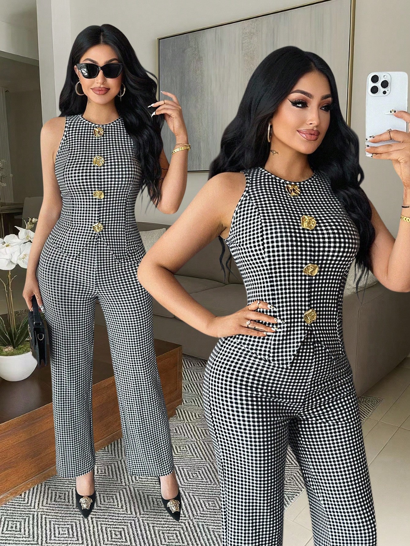 SHEIN Vavine Fashionable Autumn Set