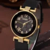 SHEIN Fashionable Round Quartz Watch