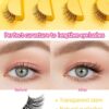 SHEIN 5 Pairs Of Natural Half Eye False Eyelashes