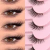 SHEIN GROINNEYA 9 Pairs Half Lashes Clear Band Eyelashes Cat Eye