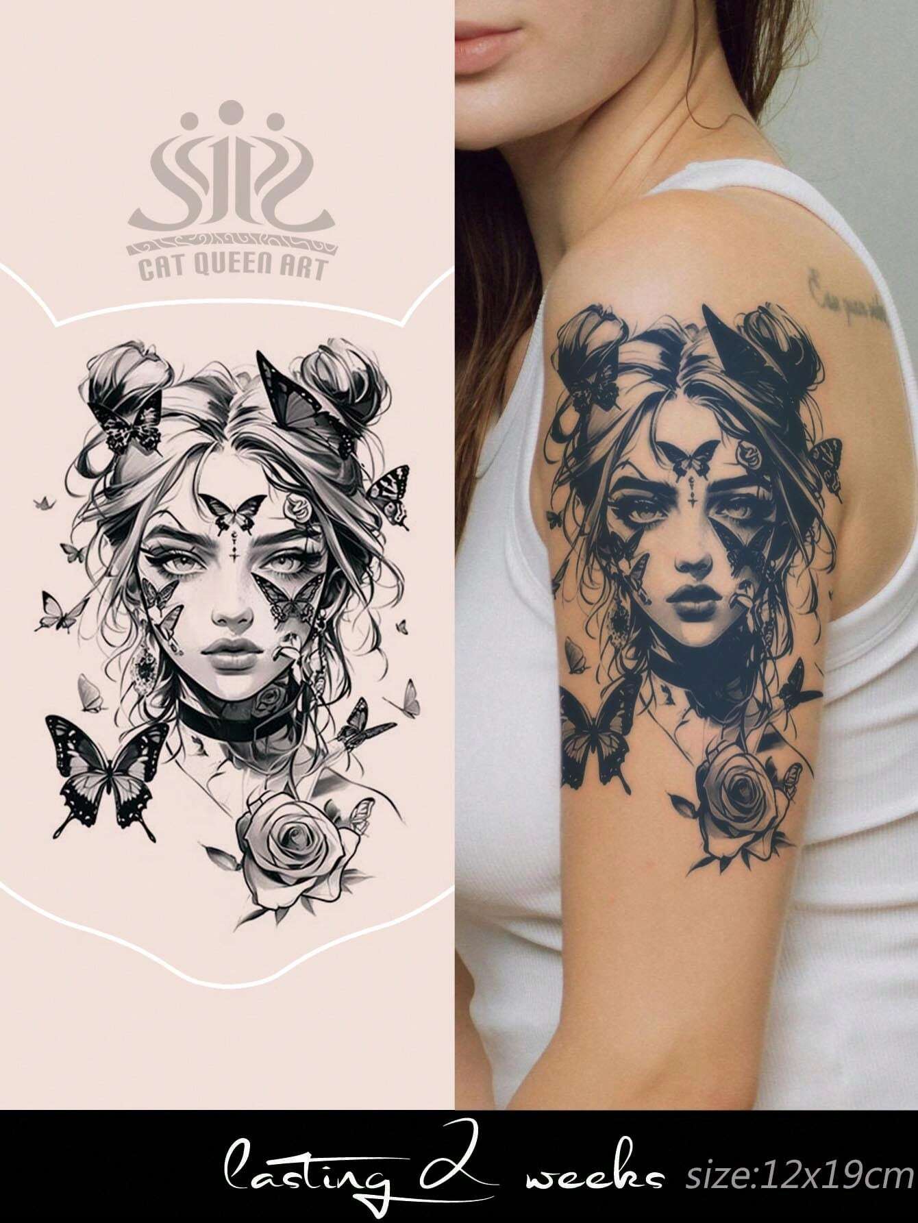 SHEIN Herbal Juice Semi-Permanent Magic Tattoo