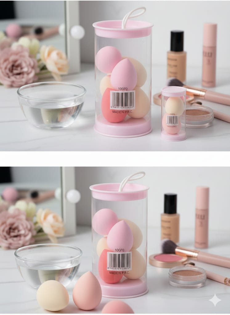 Makeup Blender Sponge Set (or Beauty Sponge Egg Set)