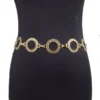 SHEIN Vintage Metal Chain Belt