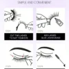 SHEIN Cat Eye Faux Mink Eyelashes