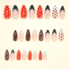 SHEIN 24pcs Short Square Press-On Nails