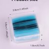 SHEIN 40pcs Box Black Self Adhesive Eyelash Extension Glue Strips