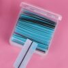 SHEIN 40pcs Box Black Self Adhesive Eyelash Extension Glue Strips