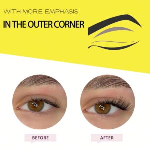 SHEIN 5 Pairs Of Natural Half-Eye False Eyelashes