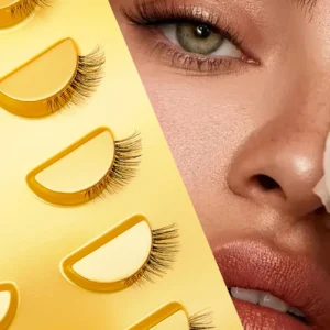 SHEIN 5 Pairs Of Natural Half-Eye False Eyelashes