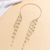SHEIN Asymmetrical Star Shaped Tassel Charm Necklace