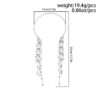 SHEIN Asymmetrical Star Shaped Tassel Charm Necklace