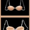 SHEIN Push Up Silicone Bra Viscose Invisible Strapless Bras