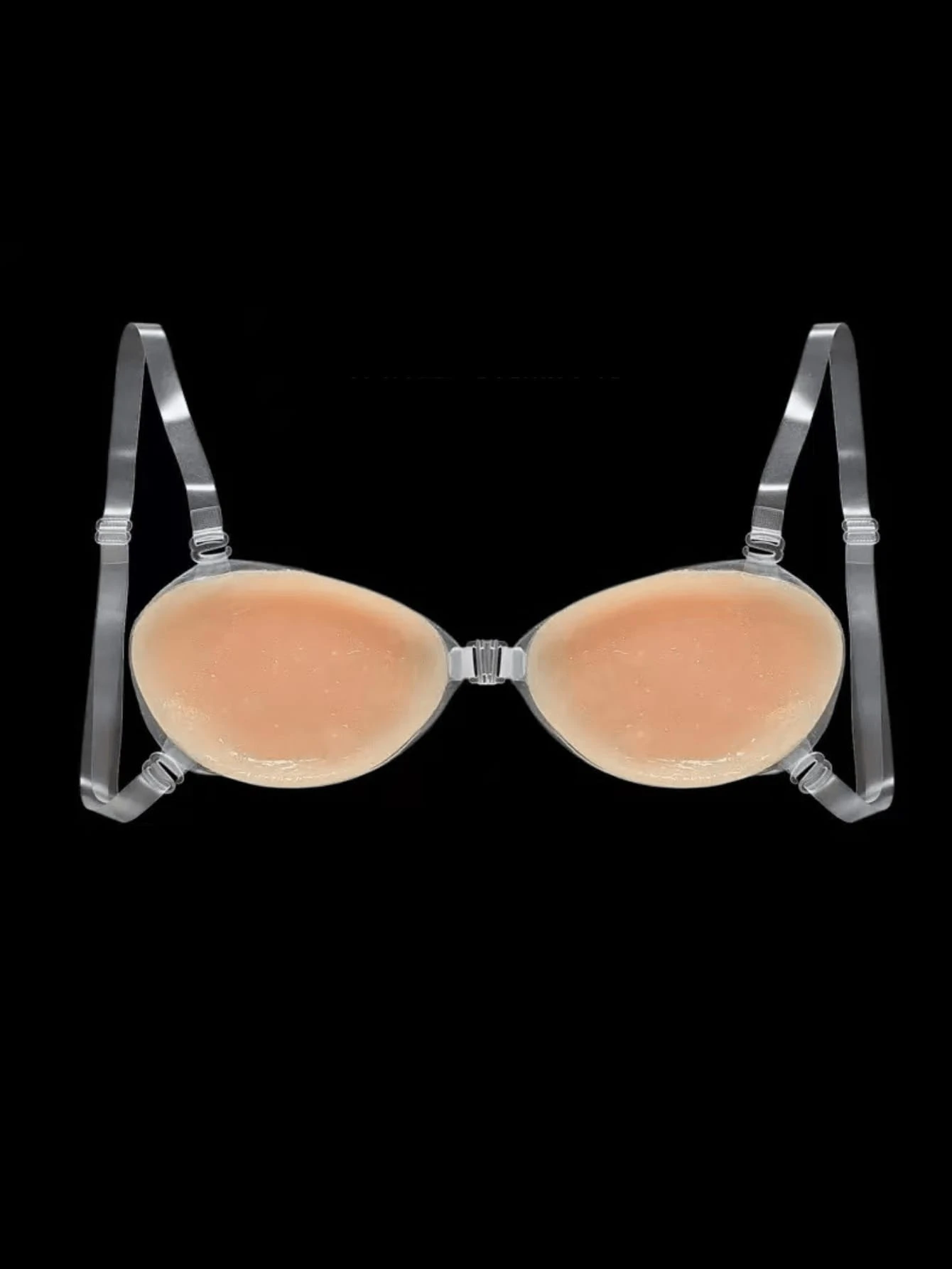 SHEIN Push Up Silicone Bra Viscose Invisible Strapless Bras