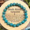 SHEIN Natural Turquoise Bracelet Brings Good Luck
