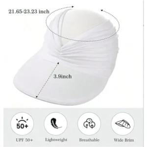 SHEINN Fashionable & Elegant Women's Summer Outdoor Sports Sun Hat