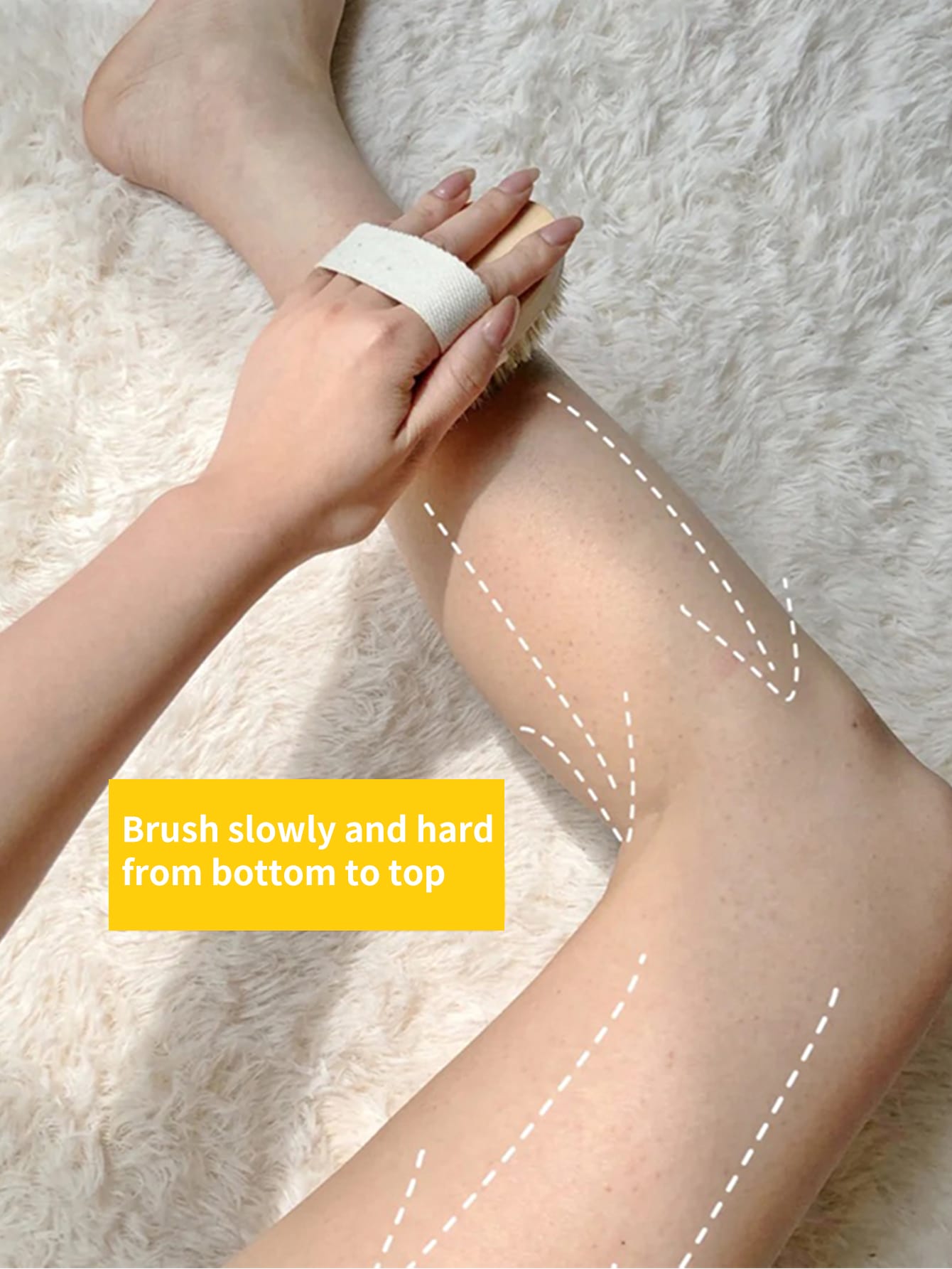 SHEIN Body Exfoliating Bath Brush