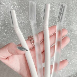 SHEIN 4Pcs Eyebrow Trimmer, Anti-Scratch Razor