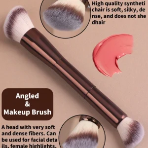 SHEIN Professional Double-Headed Makeup Brush