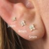 SHEIN Fashionable Ear Stud Earrings