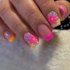 SHEIN Get Glamorous With 24pcs Y2K Style Long Square Nails