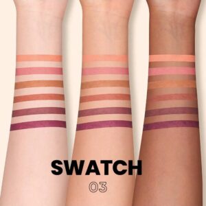 SHEIN Pudaier 6pcs/Set Long-Lasting Waterproof Lip Liner Pencils