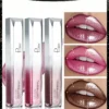 SHEIN Pudaier 3 Packs Metallic Diamond Lip Gloss Lip Combo