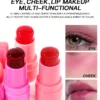 SHEIN USHAS Jelly Blush Moisturizing 3-In-1 Blush Stick For Lips, Eyes, Cheeks